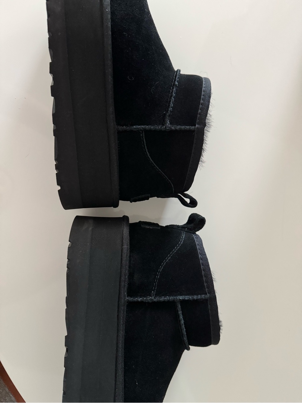 UGG Black Platform Mini Boot - Picture 3 of 7